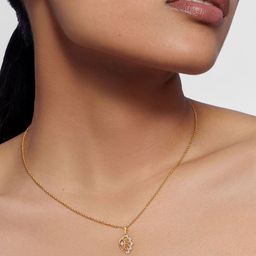 KISNA DIAMOND AND GOLD JEWELLERY Women 14KT Pendant Diamond 0.102CT-image-74