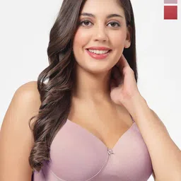 SHYAM SONS FLAIR Pack Of 2 Full Coverage Lightly Padded Bra-picture-55