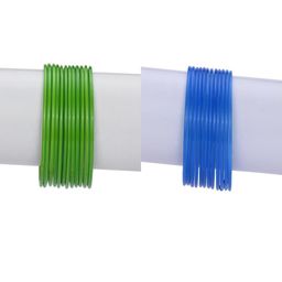 SOMIL Green Alloy Bangles-image-32
