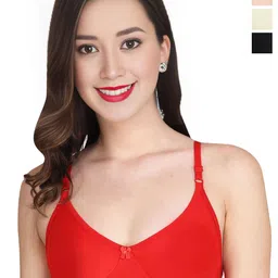 Liigne Women Pack of 3 Full Coverage Everyday Bra-image-64
