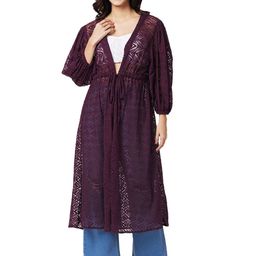 IZEL Longline Tie-Up Shrug-picture-15