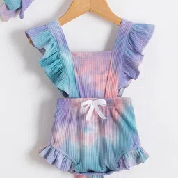 LULU & SKY Print Cotton Cinched Waist Top-picture-15