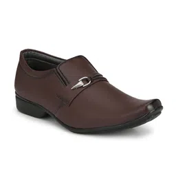 LEEPEETER Men Pointed Toe Formal Slip-Ons-picture-5