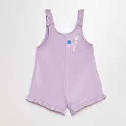 KIABI Infant Girls Printed Pure Cotton Romper-31