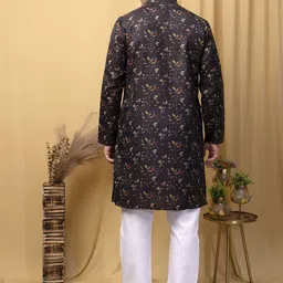 Hangup Men Printed Regular Kurta with Pyjamas image 5