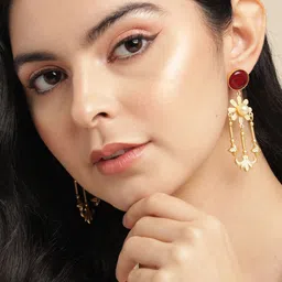Anouk Contemporary Drop Earrings-20