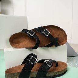 MOZAFIA Women Core with Buckles Flats-image-92
