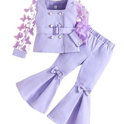 StyleCast x Revolte Girls Embellished Top with Palazzos-image-43