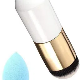 Lenon Set Of 2 Professional Foundation Brush & Sponge Puff-14