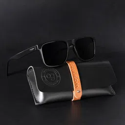 Woggles Unisex Square Sunglasses with UV Protected Lens-35