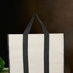 Kuber Industries Structured Tote Bag with Applique image 2