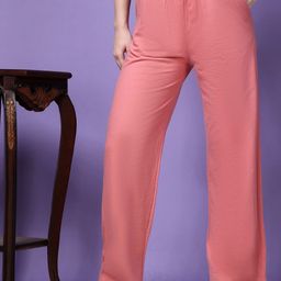 Fabway Clothing Women Flared Cotton Track Pants-image-53