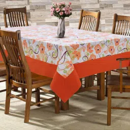Floral 6 Seater Table Cover-18