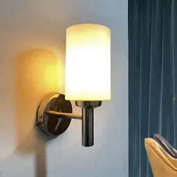 Lyse Decor Silver-Toned Metal Wall Lamp-image-98