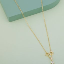 Kushal's Fashion Jewellery Copper Gold-Plated Necklace-image-6