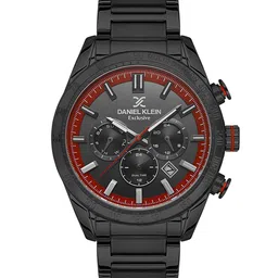 Daniel Klein Exclusive Men Round Dial & Straps Analogue Watch DKX.1.13536-5-15