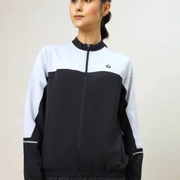 Technosport Women Colourblocked without Windcheater and Water Resistant Sporty Jacket-46