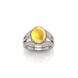 RRVGEM 7.00 Ratti Yellow Sapphire Ring Men-image-14