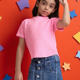 BAESD Girls Round Neck Crop Top-picture-32