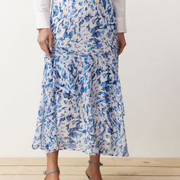 Trendyol Women Abstract Printed A-Line Maxi Skirt-image-78