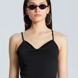 ZOMODA Tie-Up Neck Crop Top-picture-43