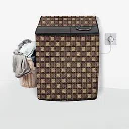 Stylista Waterproof and Dustproof PVC Washing Machine Cover-image-16