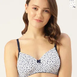 Lady Lyka Pack Of 2 Floral Printed Medium Coverage Lightly Padded Bra-39