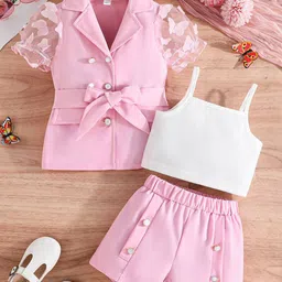 StyleCast x Revolte Girls Top with Shorts-image-91