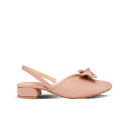 Looper Embellished Block Mules with Bows image 3
