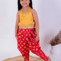 Twisha Girls Top with Dhoti Pants-picture-23