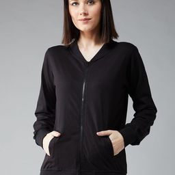DOLCE CRUDO Women Bomber Jacket-image-5