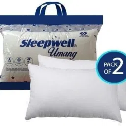 Umang Pillow Set || Comfort And Support Pillow Microfibre Solid Sleeping Pillow Pack of 2-10
