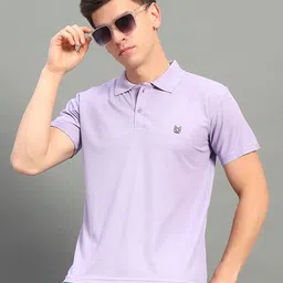 STELVIN Men Solid Polo Collar T-shirt-picture-20