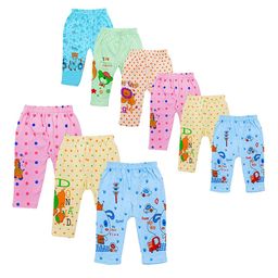 PALMLON Infants Pack Of 8 Printed Track Pants-image-63