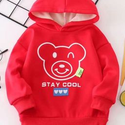 Bold N Elegant Unisex Kids Printed Hooded Sweatshirt-picture-10