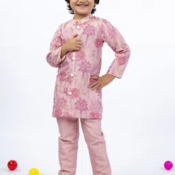 Jilmil Boys Embroidered Kurta with Pyjamas-13
