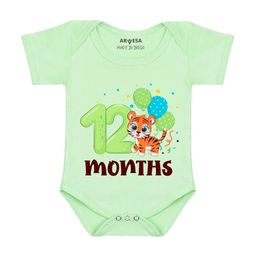 Arvesa 12 Month Baby Printed Bodysuit-image-65