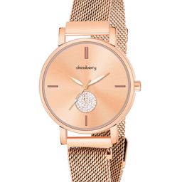 Dressberry Women Round Dial Bracelet Style Analogue Watches Gift Set-37