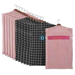 Kuber Industries Black Set of 6 Regular Multi-Utility Organisers-12