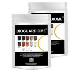 Bioguardiome Set Of 2 Hair Building Thickening Fiber Refill Bag - 25 g Each - Dark Brown-15