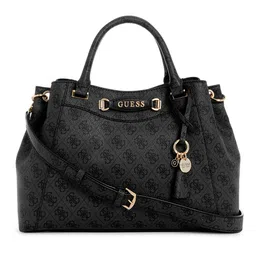GUESS Brand Logo Printed Structured Handheld Bag image 1