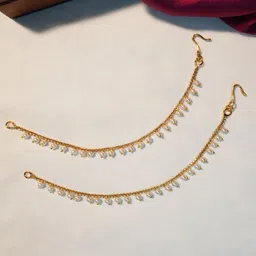 Niscka Contemporary Half Hoop Earrings-image-18