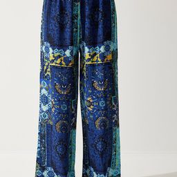 Happiness istanbul Women Floral Printed High-Rise Trousers-image-3