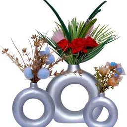 Aura Silver-Toned Idol Showpiece-image-68