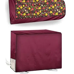 The Furnishing Tree Maroon Plastic Air Conditioner Cover-picture-29