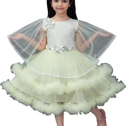 MODERN DREAM Girls Lime Green Dresses-18