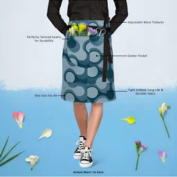 ArtzFolio Printed Apron With1 Patch Pockets image 2
