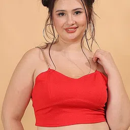 Qurvii+ Blouson Crop Top-image-37