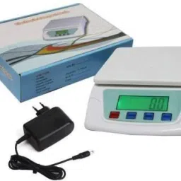 NIVAYO TS200 Digital Kitchen Weighing Scale 10kg x 1g with white backlight Weighing Scale OFF white Weighing Scale, D4 (OFF WHITE) Weighing Scale-10