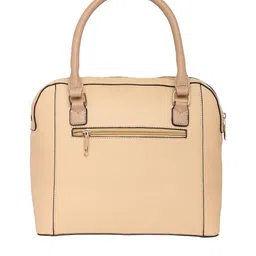Lavie Beige Oversized Structured Handheld Bag image 5